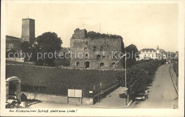 Ruedesheim Rhein Broemserburg Rheinstrasse