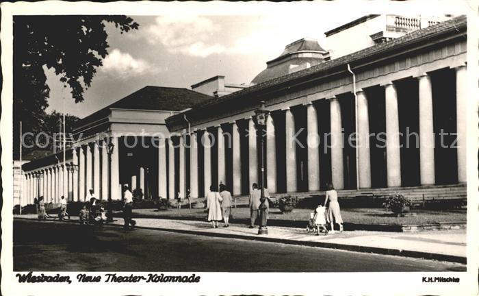 Wiesbaden Neue Theater- Kolonnade