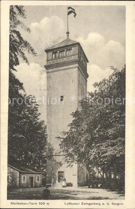 Zwingenberg Bergstrasse Melibokus- Turm