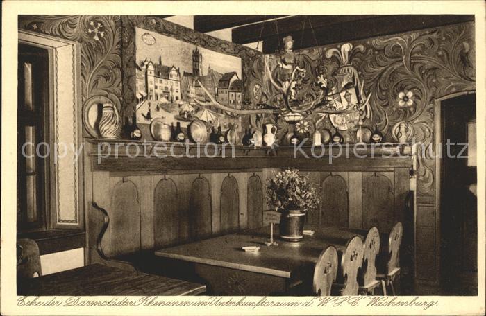 Weinheim Bergstrasse W. S. C. Wachenburg