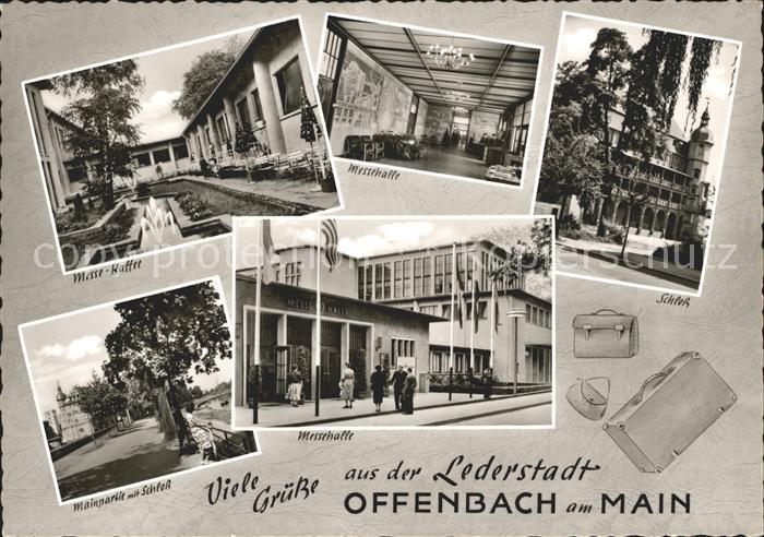 Offenbach Main Schloss Messehalle Messe- Kaffee