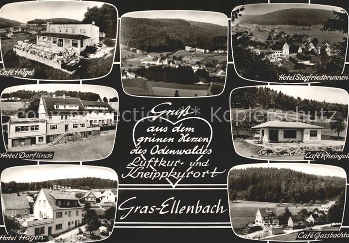 Gras-Ellenbach Cafe Huegel Hotel Dorflinde Hotel Hagen