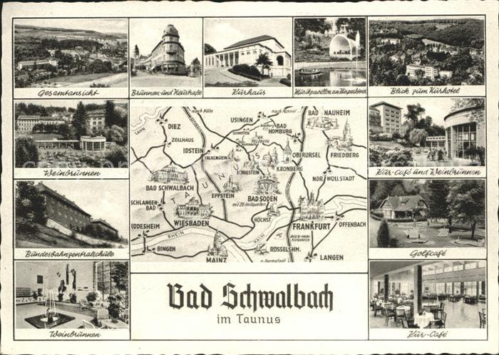 Bad Schwalbach GolfCafe Gesamtansicht Weinbrunnen Kurpark