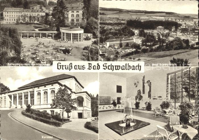 Bad Schwalbach Kursaal Weinbrunnen Kuranlage