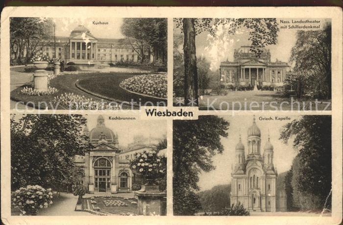 Wiesbaden Kurhaus Kochbrunnen Griechische Kapelle