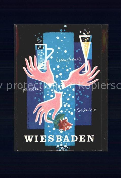 Wiesbaden Klassische Staette des Genesens und Geniessens