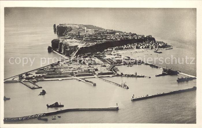 HELGOLAND Insel Schleswig-Holstein Fliegeraufnahme