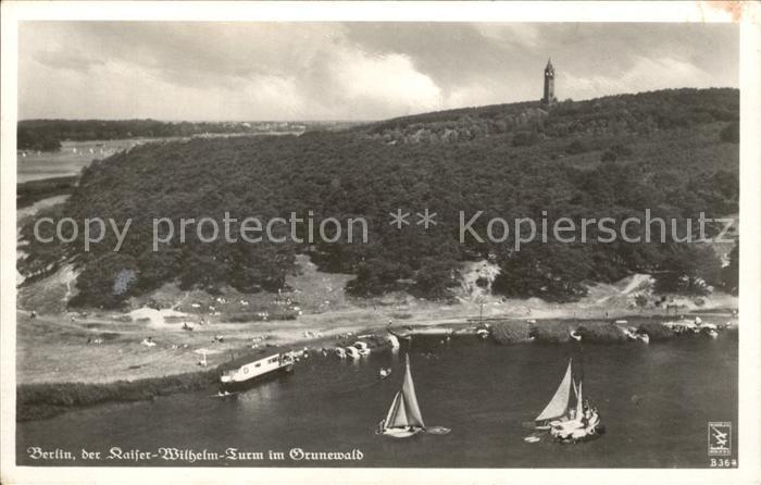 BERLIN  CITY Kaiser Wilhelm-Turm im Grunewald