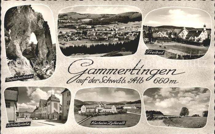 Gammertingen Freibad Schlossplatz Kurheim Zolleralb