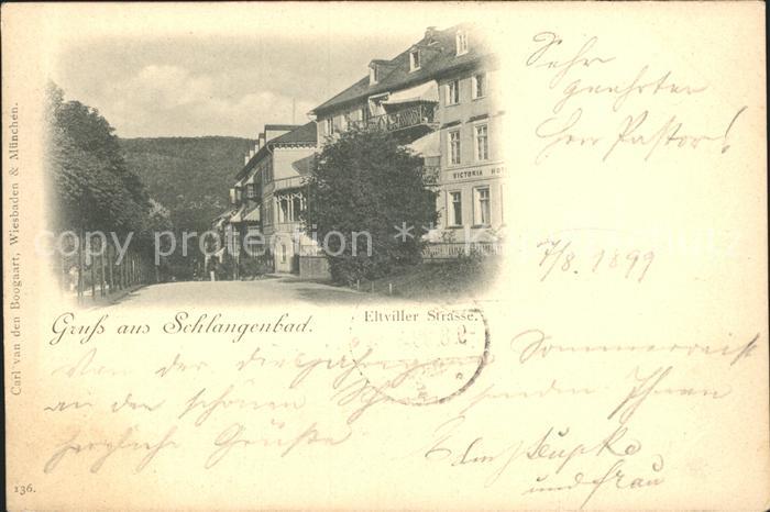 Schlangenbad Taunus Eltviller Strasse