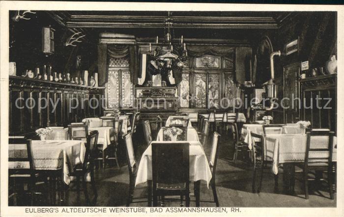 Assmannshausen Eulbergs Altdeutsche Weinstube