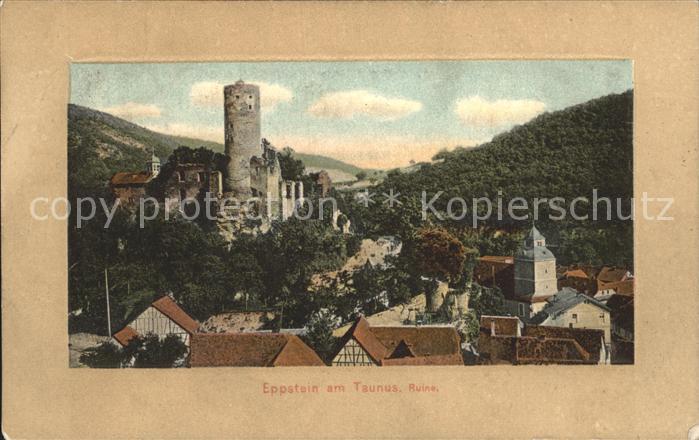 Eppstein Taunus mit Ruine