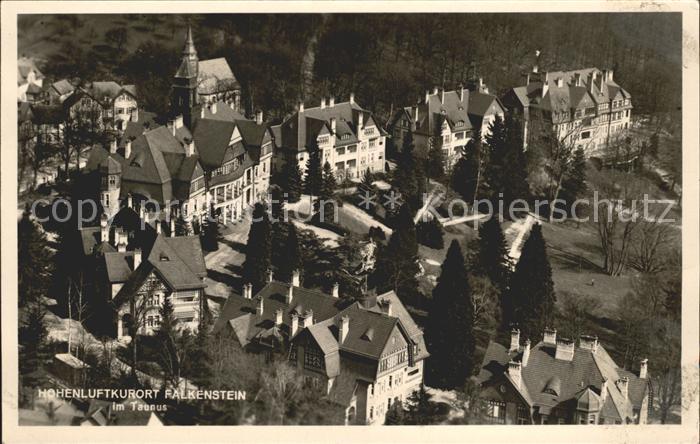 Falkenstein Taunus Fliegeraufnahme