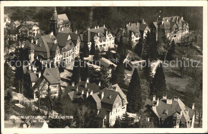 Falkenstein Taunus Fliegeraufnahme