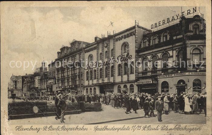 HAMBURG CITY St Pauli Reeperbahn