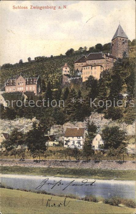 Zwingenberg Baden Neckar Schloss