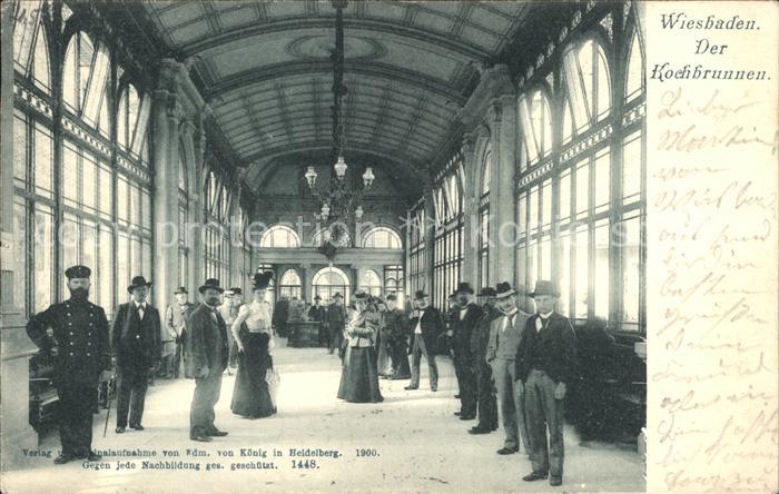 Wiesbaden Am Kochbrunnen