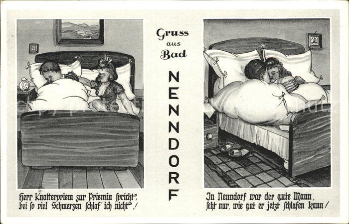 Nenndorf Bad Komik Zeichnung