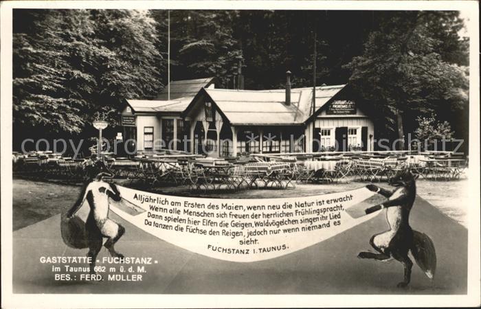 Fuchstanz Taunus Restaurant