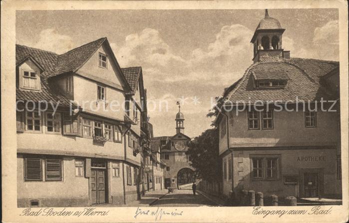 Bad Sooden-Allendorf Eingang zum Bad