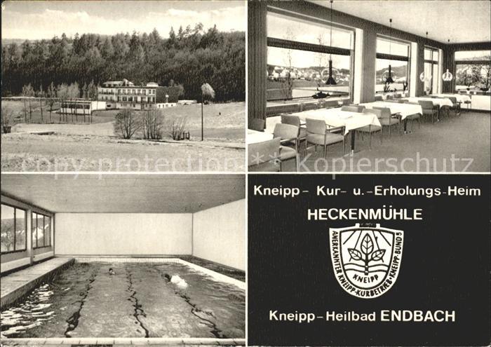 Endbach Gladenbach Schwimmbad Erholungsheim Heckenmuehle