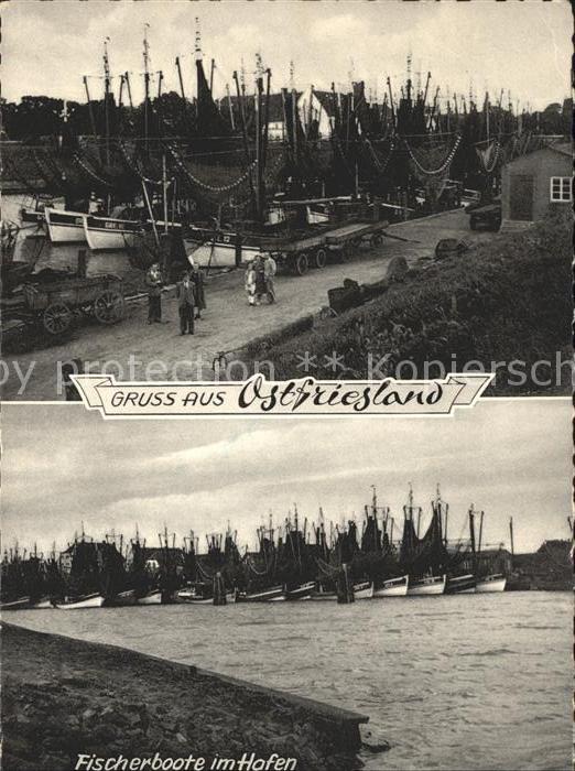 Werdum Hafen Fischerboote