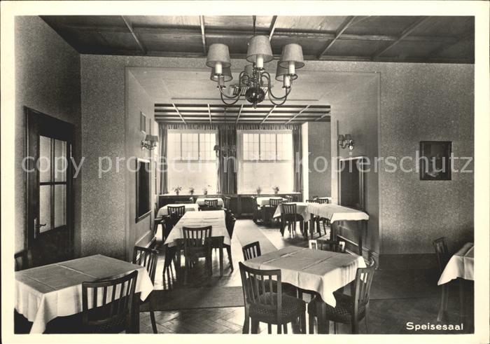 Bad Driburg Kuranstalt Dreizehnlinden Speisesaal