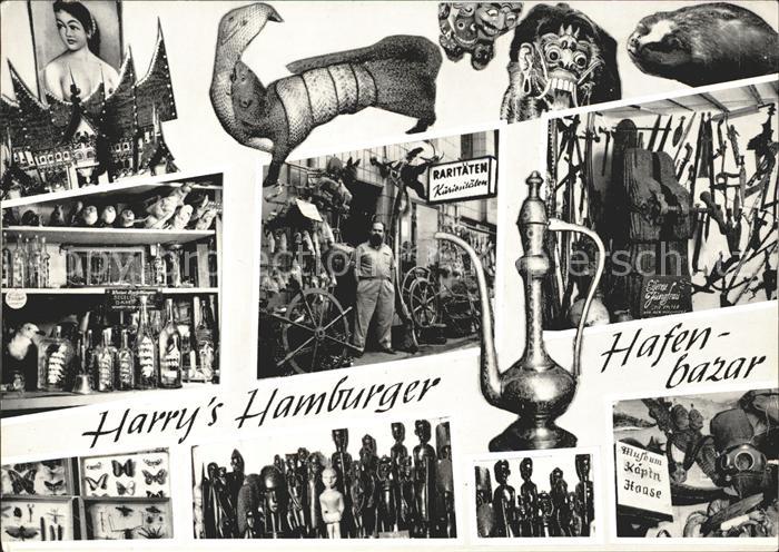 HAMBURG  CITY Harrys Hamburger Hafenbasar