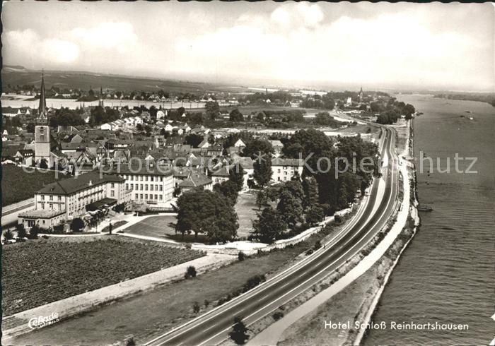 Reinhartshausen Fliegeraufnahme Hotel Schloss Reinhartshausen