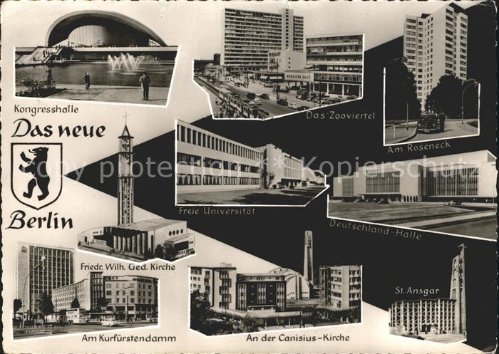 BERLIN  CITY Kongresshalle Kurfuerstendamm