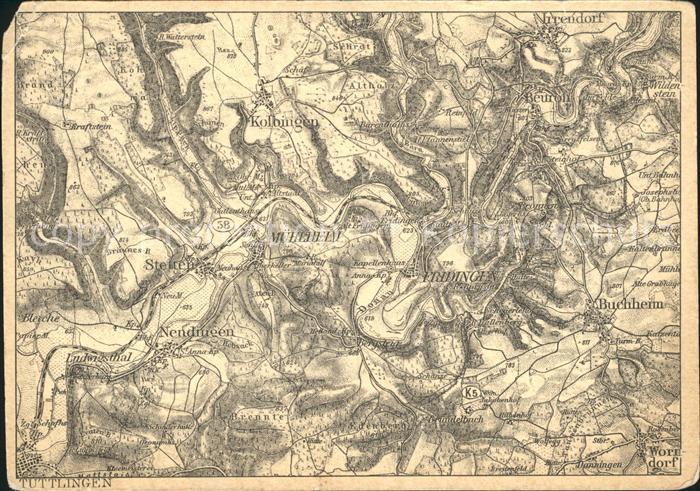 Tuttlingen Landkarte