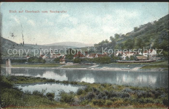 Eberbach Neckar Partie am Neckar