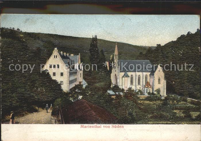 Johannisberg Rheingau Marienthal von Sueden