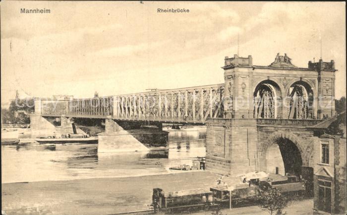 MANNHEIM BW Rheinbruecke