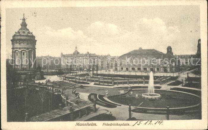 MANNHEIM BW Friedrichsplatz