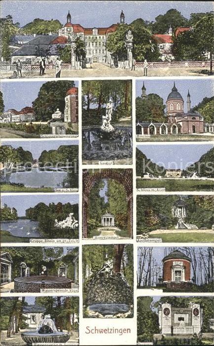 Schwetzingen Schloss Schlossgarten Tempel Skulptur