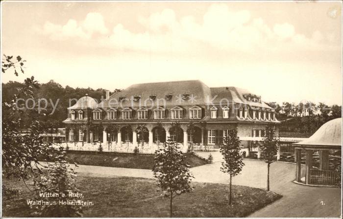 Witten Ruhr Waldhaus Hohenstein Trinks Postkarte