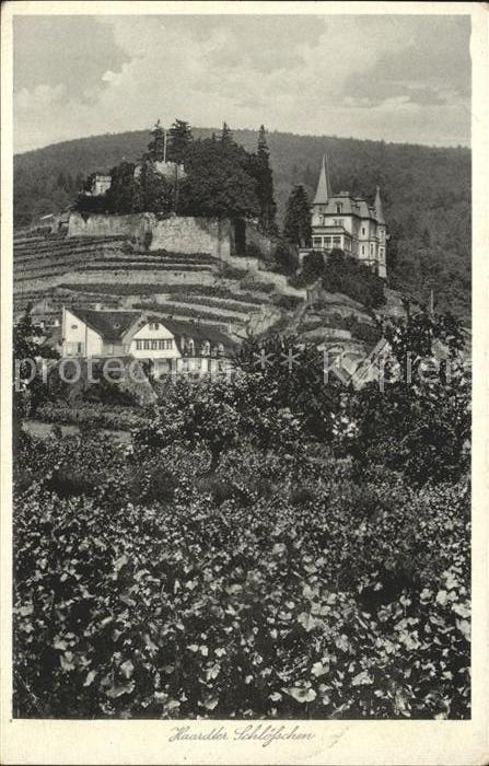 Haardt Weinstrasse Haardter Schloesschen