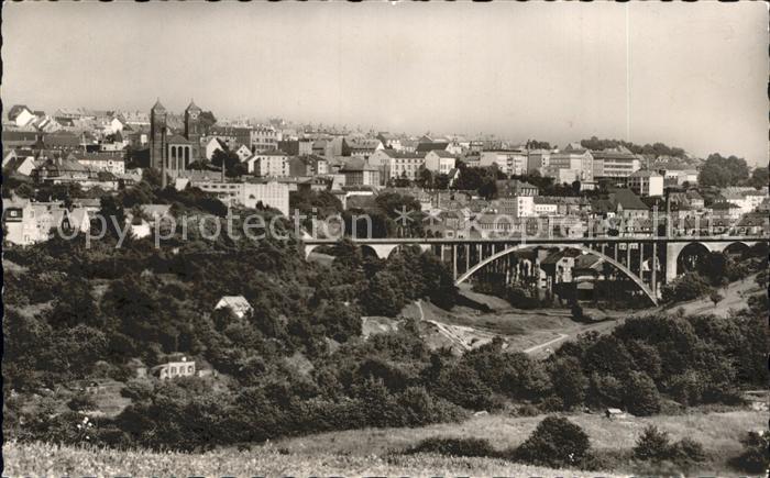 Pirmasens Stadtbild mit Hindenburgbruecke
