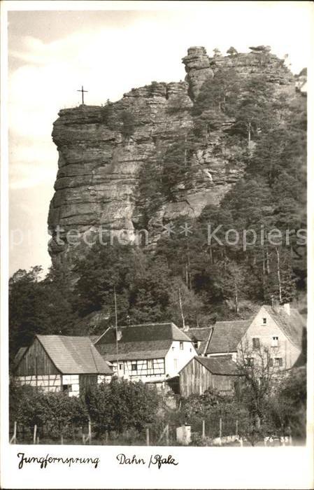 Dahn Jungfernsprung Felsen