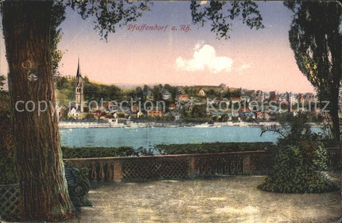 Pfaffendorf Koblenz Uferpartie am Rhein