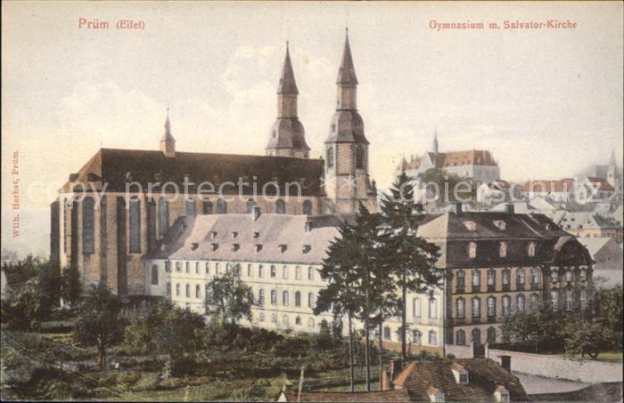 Pruem Eifel Gymnasium Salvator Kirche