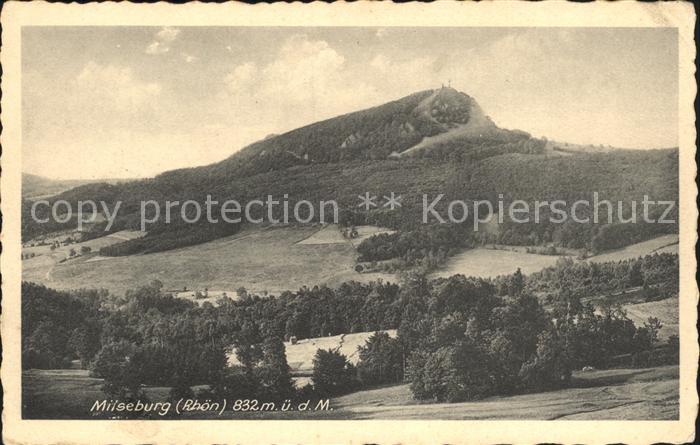 Milseburg Panorama Landschaft