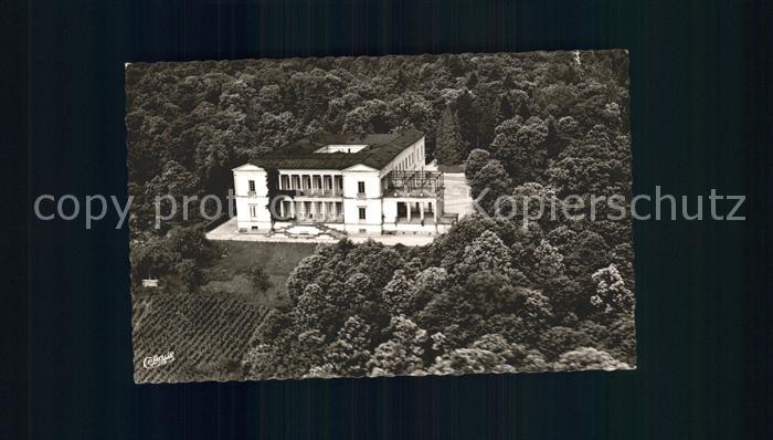 Edenkoben Villa Ludwigshoehe Pfaelzische Sesselbahn Bahnpost Fliegeraufnahme