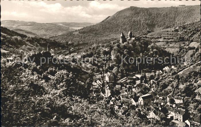 Altena Lenne Panorama Nettetal Burg