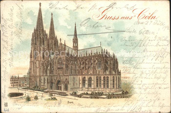 Koeln Rhein Koelner Dom