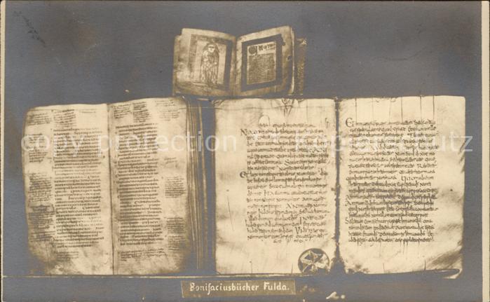 FULDA Hessen Bonifaciusbuecher Landesbibliothek