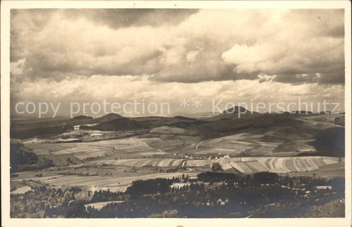 Wasserkuppe Rhoen Panorama Maulkuppe Stellberg Milseburg Serie Die schoene Rhoen