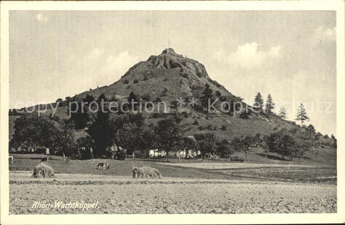 Wachtkueppel Poppenhausen Wasserkuppe Berg