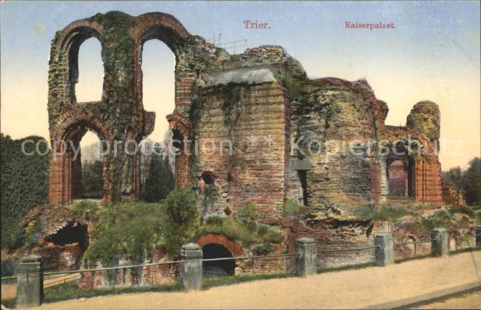 TRIER  CITY Ruine Kaiserpalast